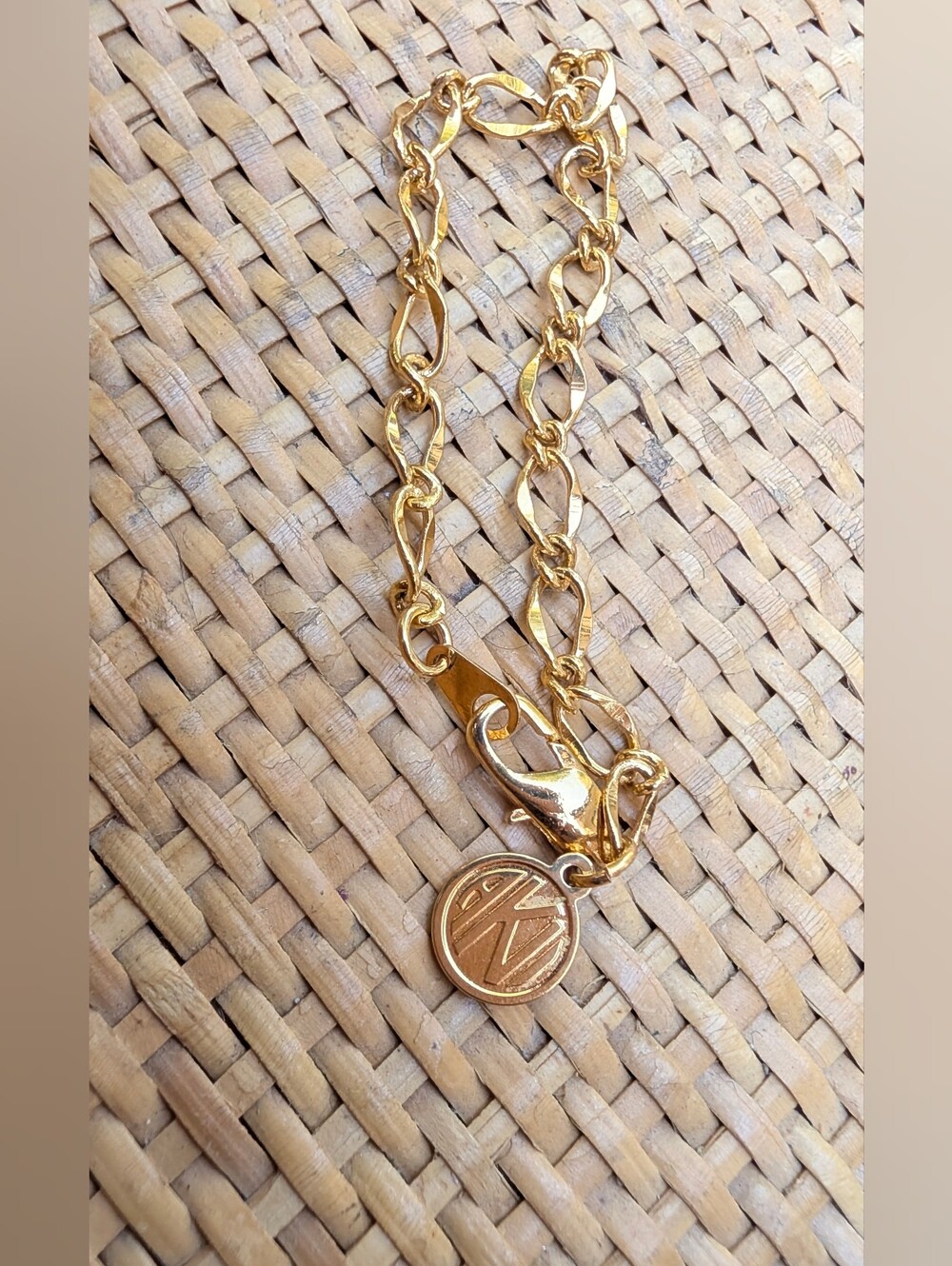 Gold Anne Klein Elegant Chain Bracelet